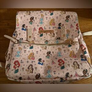 Petunia Pickle Bottom Disney Princesses Pivot Backpack Diaper Bag, EUC